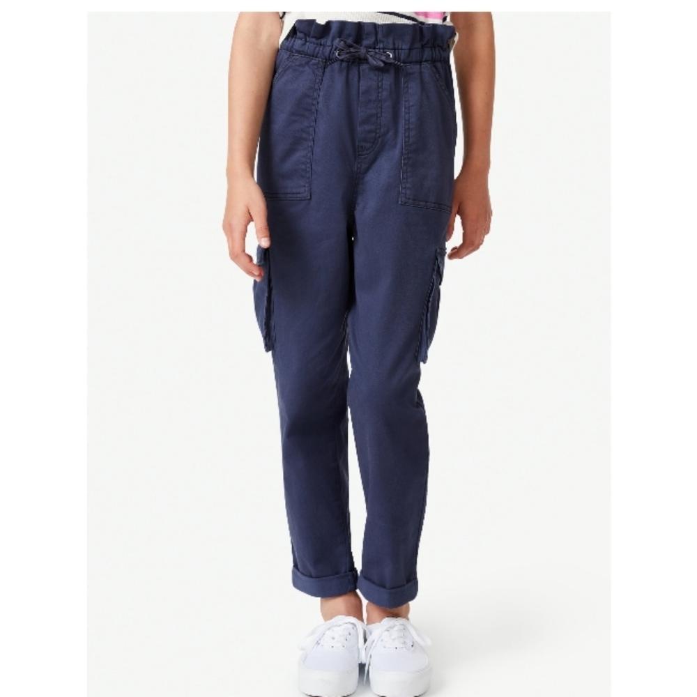 Girls Free Assembly Paperbag Cargo Pants